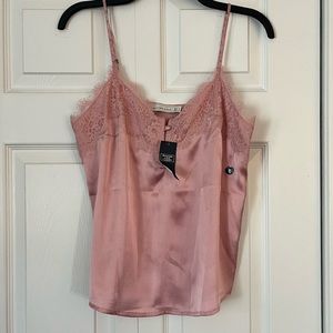 ABERCROMBIE & FITCH silk tank top size medium